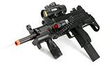 Airsoft Submachine Gun with Laser Sight