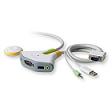 Belkin Flip Wireless 2 Port KVM USB