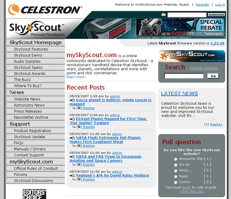 Celestron Online Universe