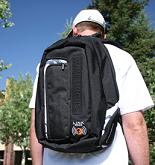 AMP Pocket Backpack w/Speakers, Cell-Phone Link