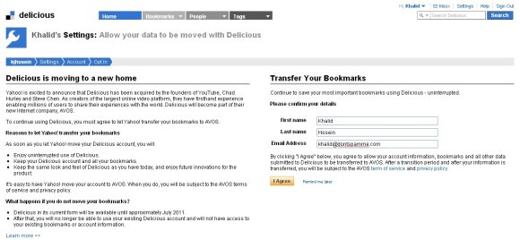How to Migrate Your Account to the New Delicious