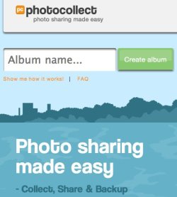 PhotoCollect - Free Web-based photo sharing and collection